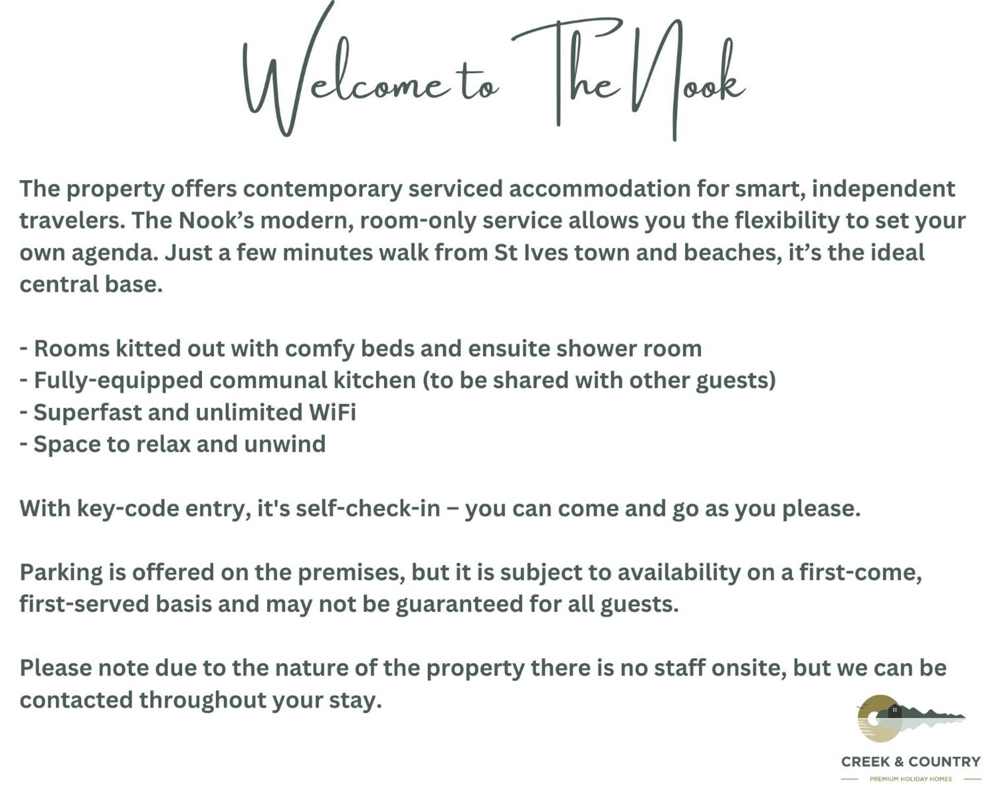 The Nook - Self Serviced Accommodation St Ives Dış mekan fotoğraf
